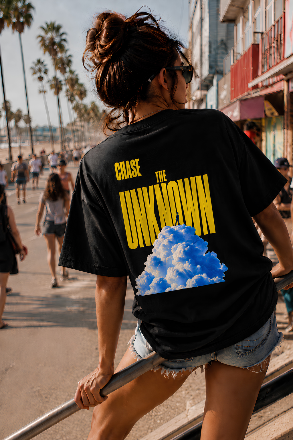 Reality Bends Oversize Unisex Tshirt