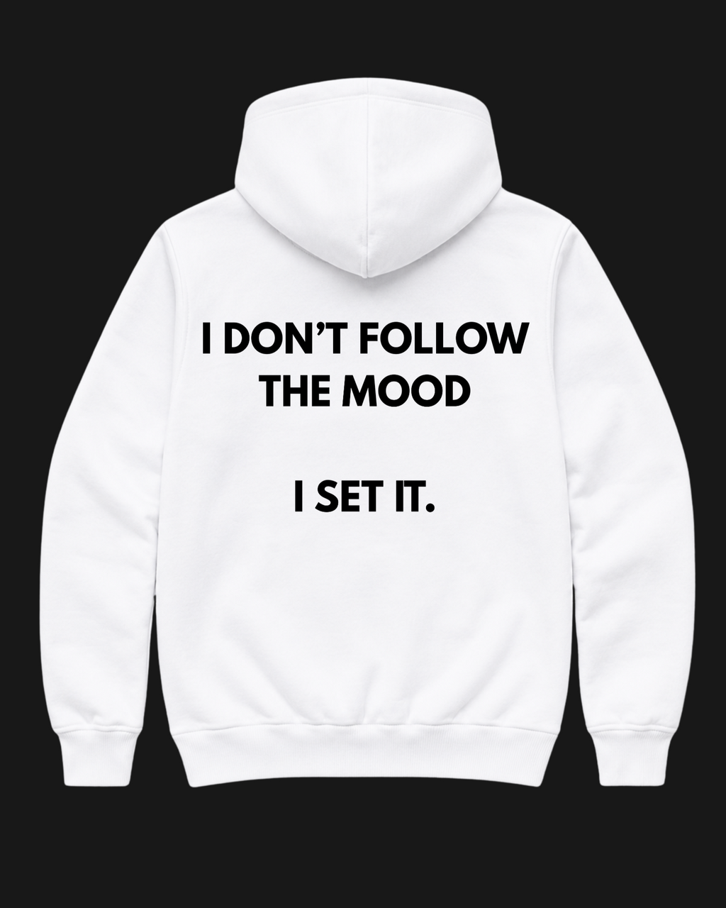 Set the mood Oversize Unisex Hoodie
