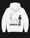Hieroglyph Oversize Unisex Hoodie