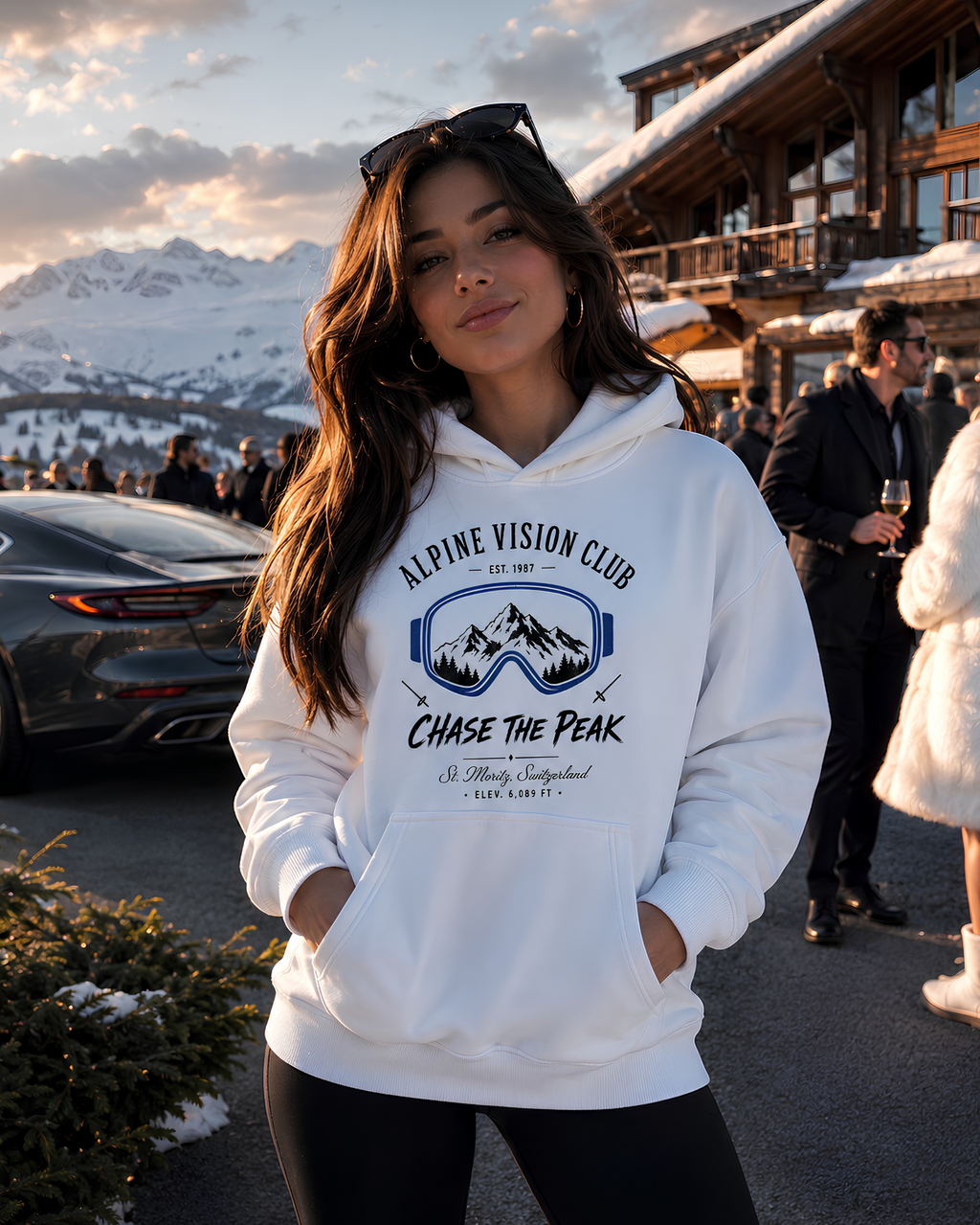 Alpine Lifestyle Oversize Unisex Hoodie