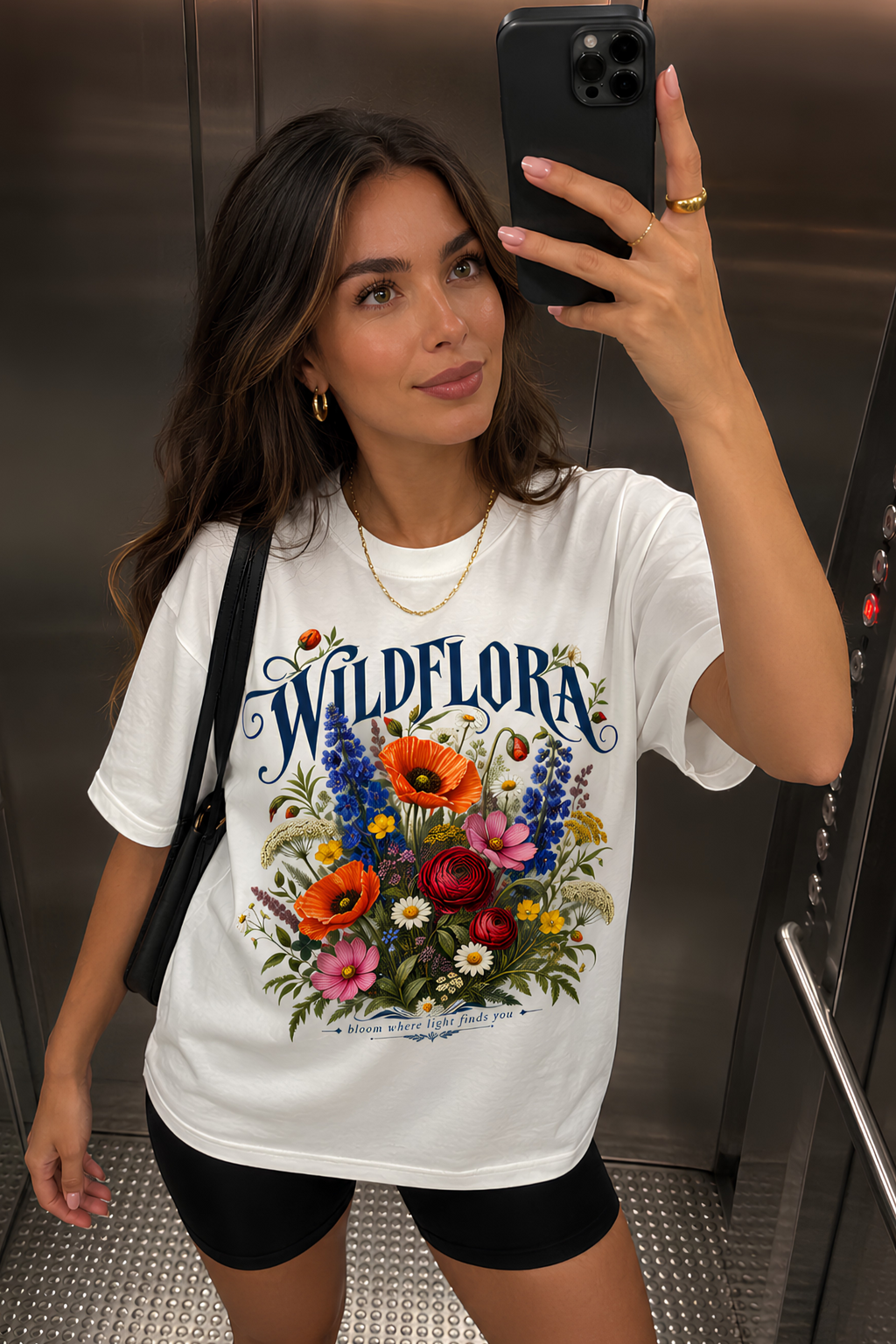 Wild Flora Oversize Unisex Tshirt