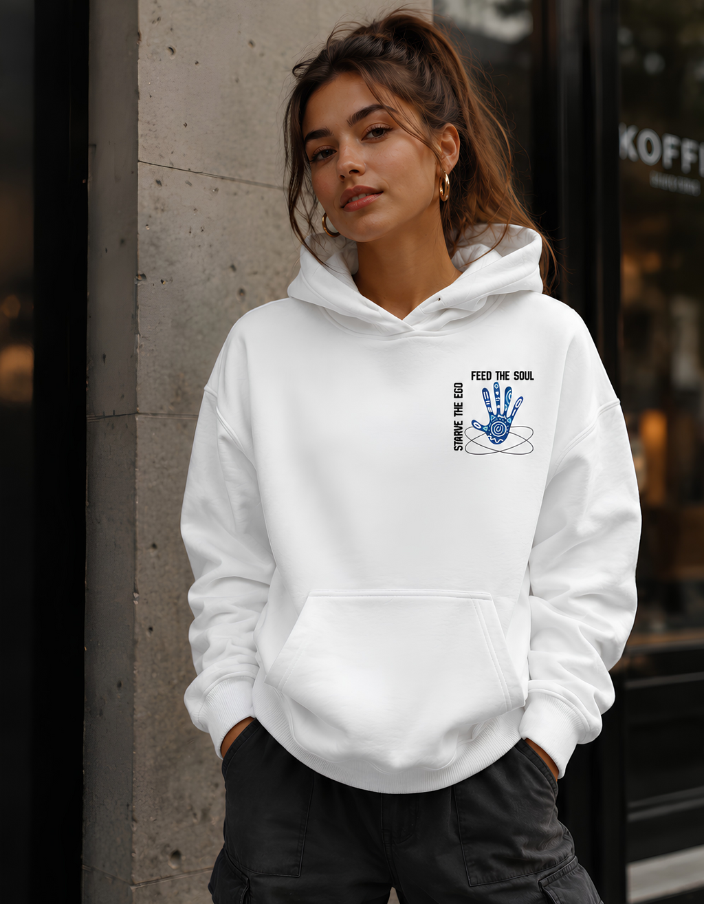 Feed The Soul Oversize Unisex Hoodie