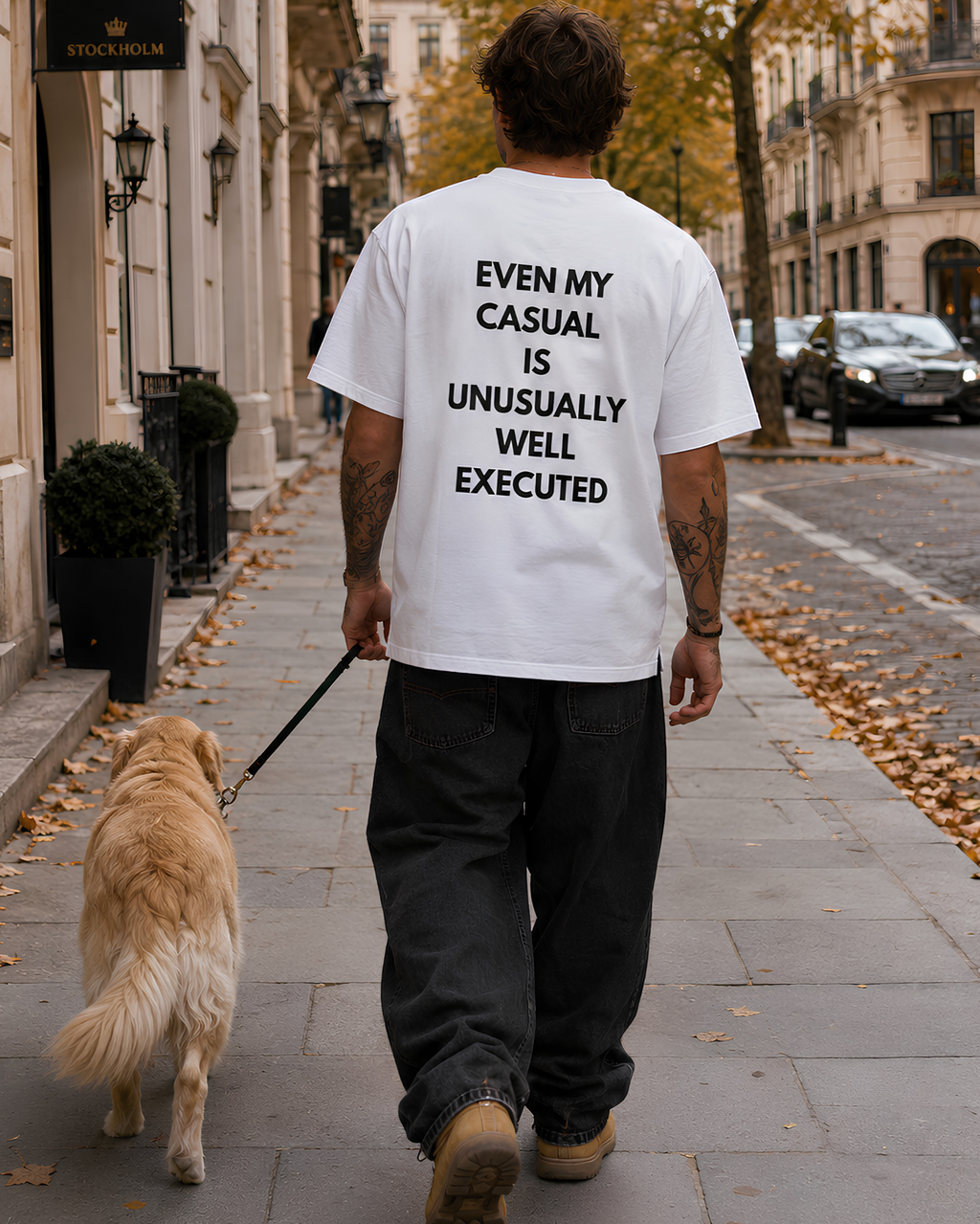 Even my casual is unusually well executed Oversize Unisex Tshirt