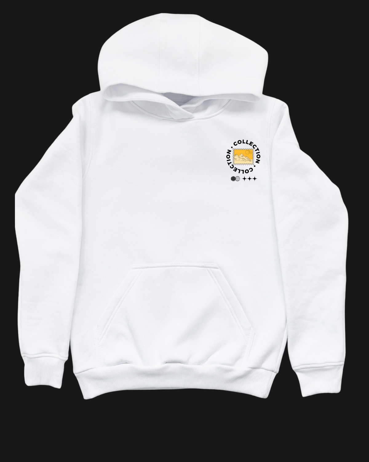 Hieroglyph Oversize Unisex Hoodie