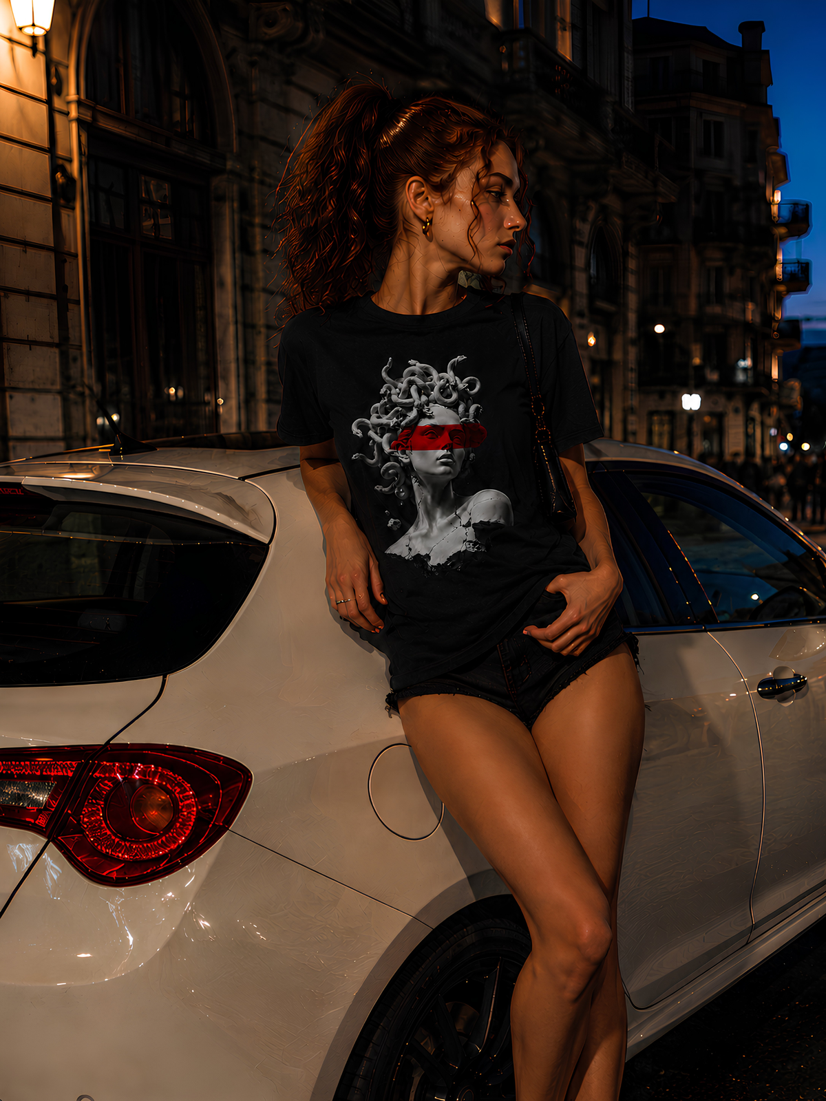 Medusa Oversize Unisex Tshirt