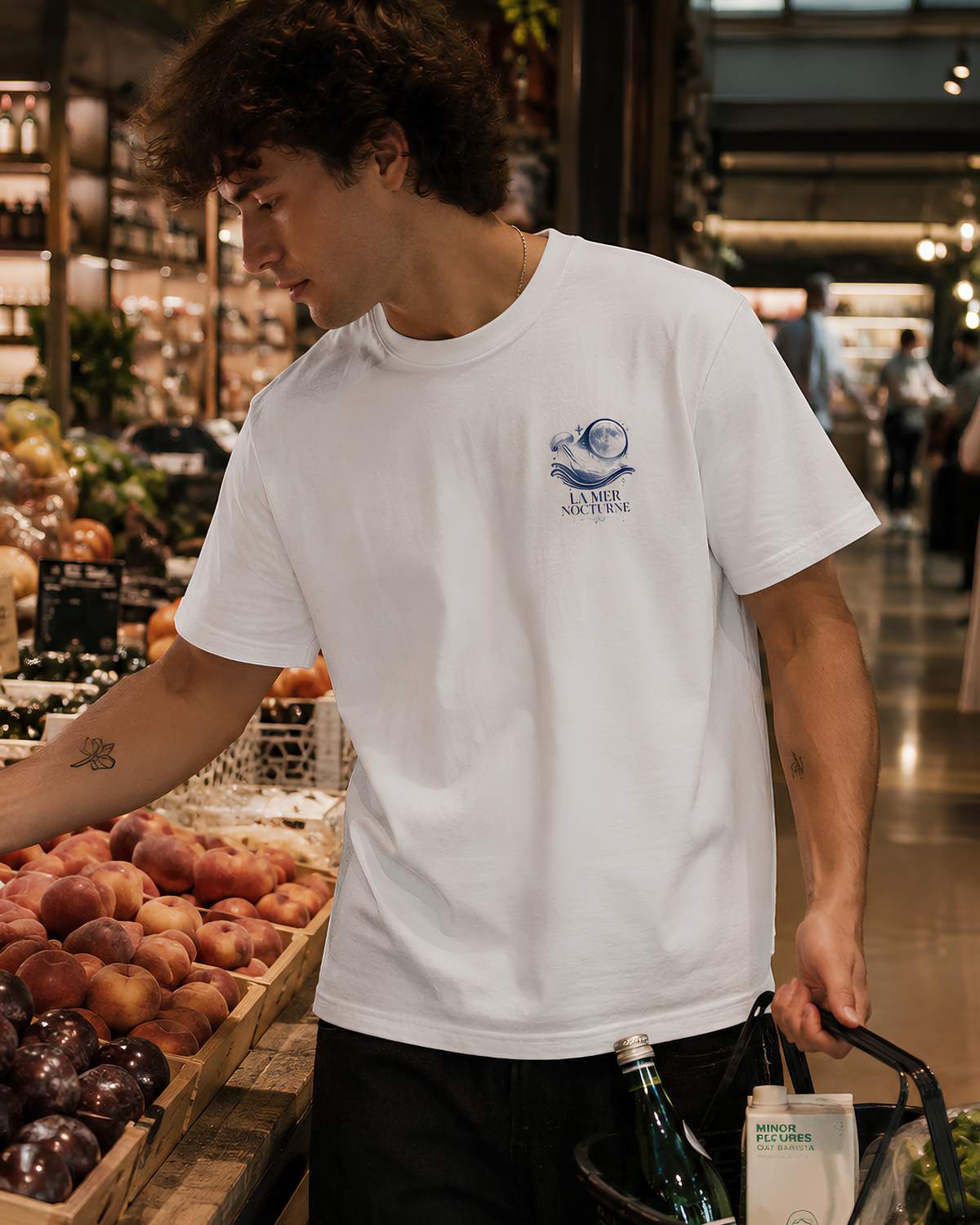 La Mer Nocturne Oversize Unisex Tshirt