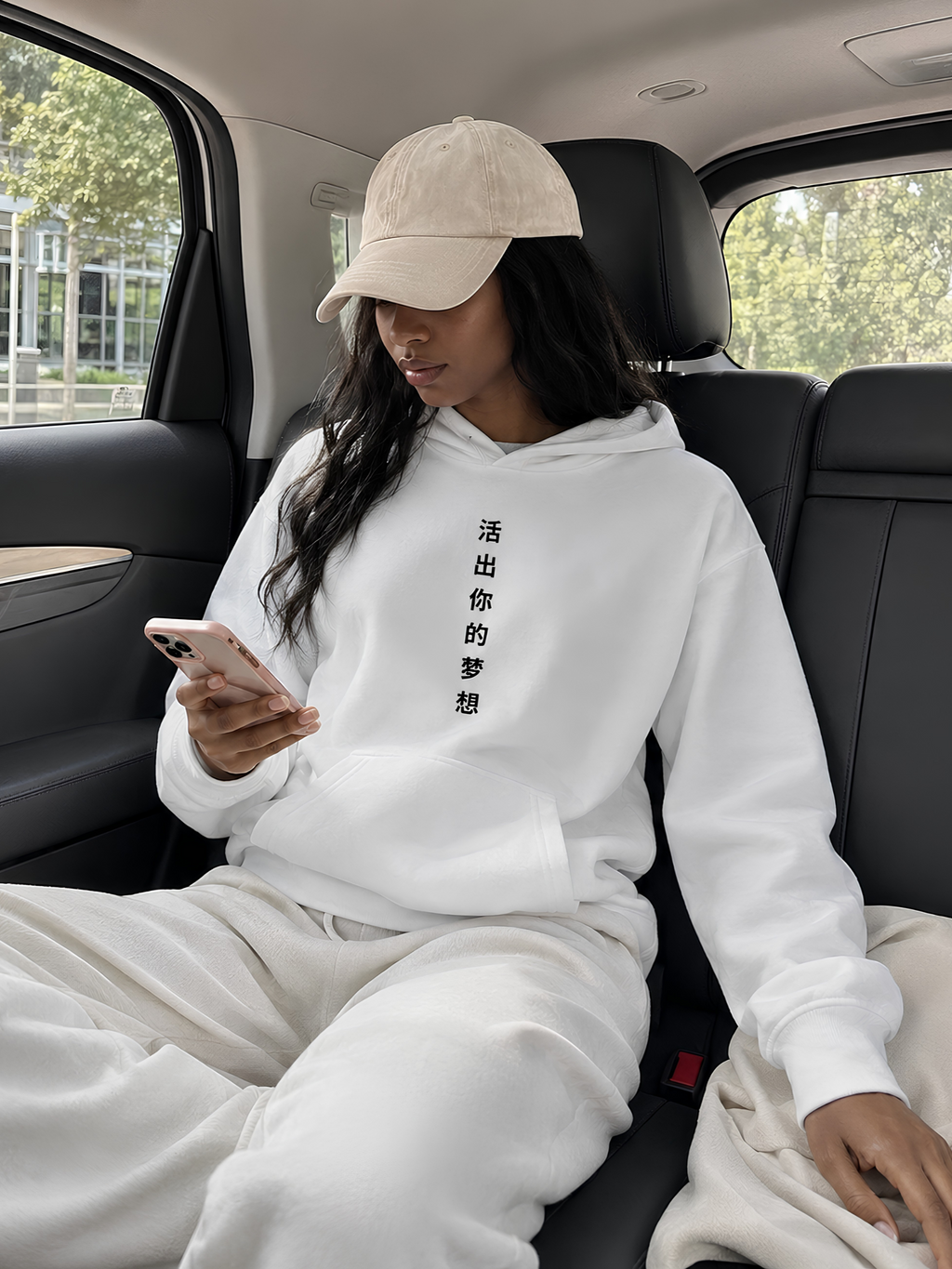 Live Your Dreams Oversize Unisex Hoodie