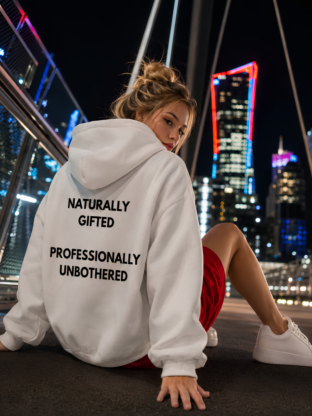 Naturally gifted Oversize Unisex Hoodie