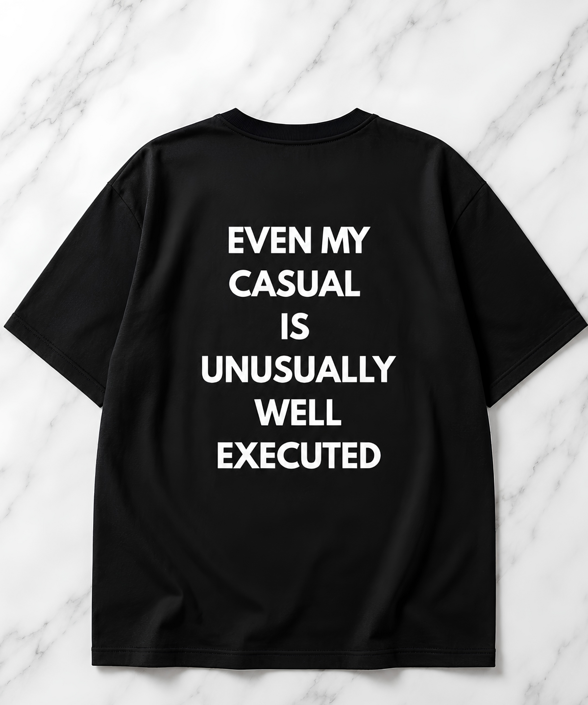Even my casual is unusually well executed Oversize Unisex Tshirt