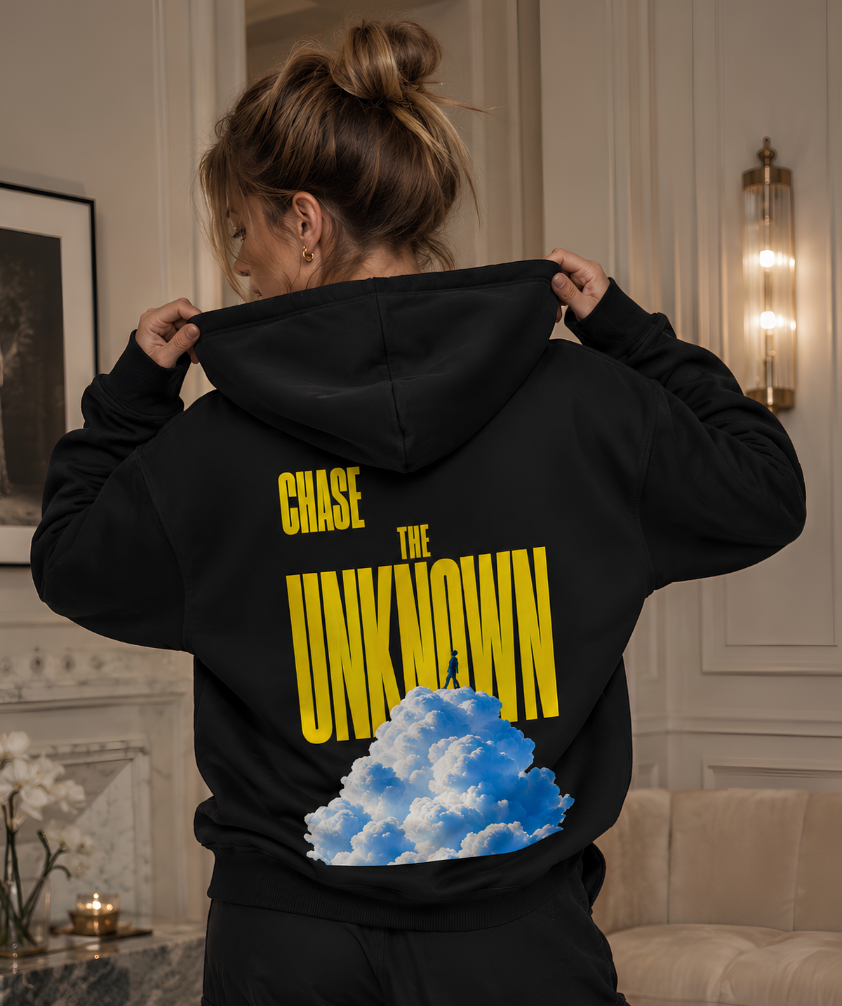 Reality Bends Oversize Unisex Hoodie