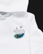 Peafowl Duality Oversize Unisex Hoodie