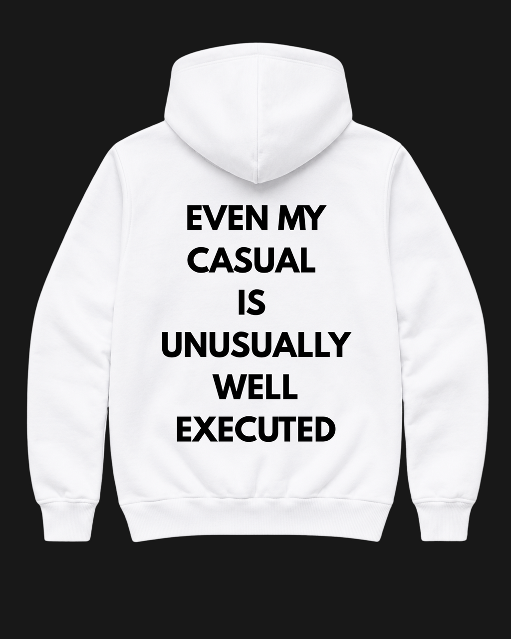 Even my casual is unusually well executed Oversize Unisex Hoodie