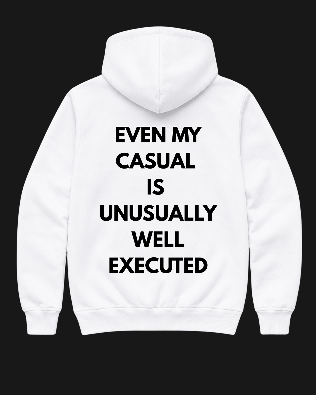 Even my casual is unusually well executed Oversize Unisex Hoodie