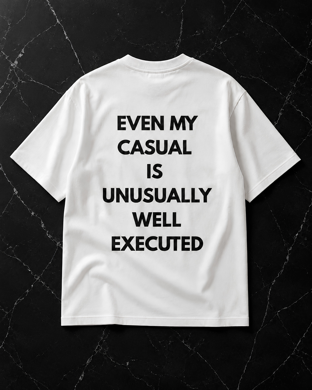 Even my casual is unusually well executed Oversize Unisex Tshirt