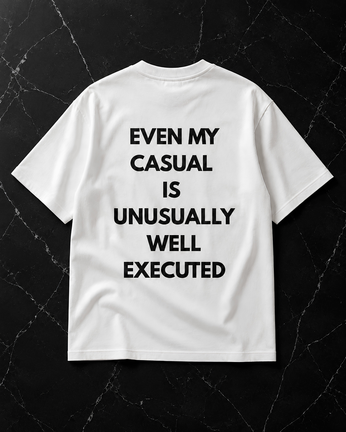 Even my casual is unusually well executed Oversize Unisex Tshirt