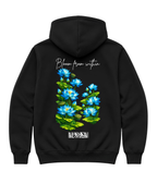 Blue Lotus Oversize Unisex Hoodie