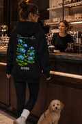 Blue Lotus Oversize Unisex Hoodie