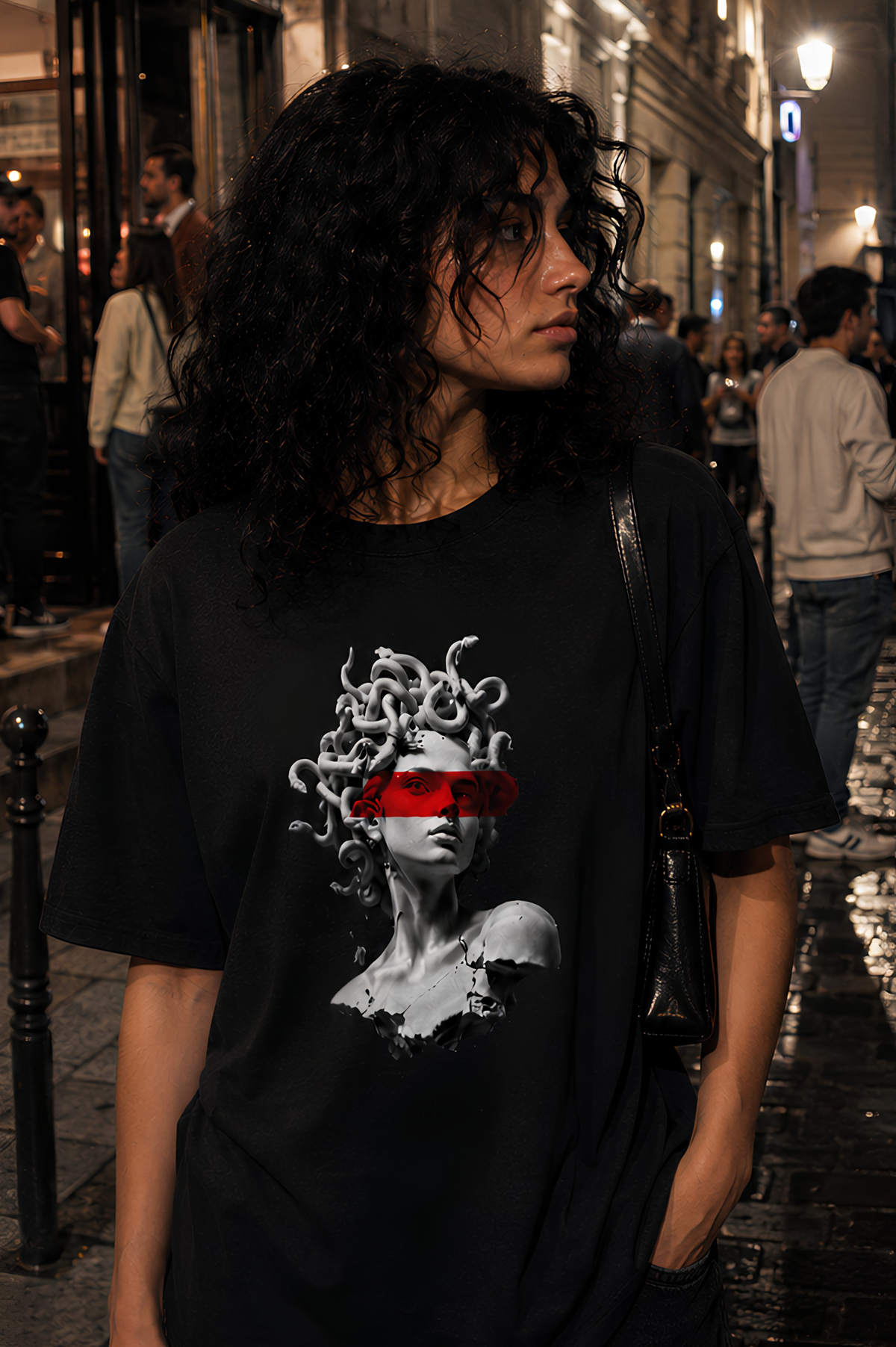 Medusa Oversize Unisex Tshirt