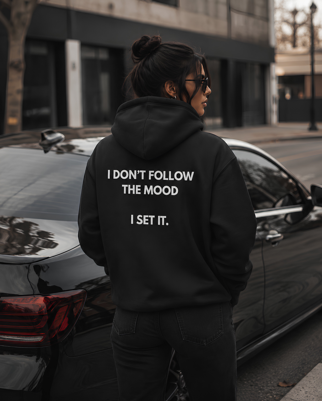 Set the mood Oversize Unisex Hoodie
