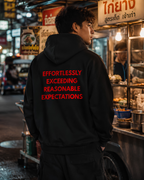 Effortlessly exceeding reasonable expectations Oversize Unisex Hoodie