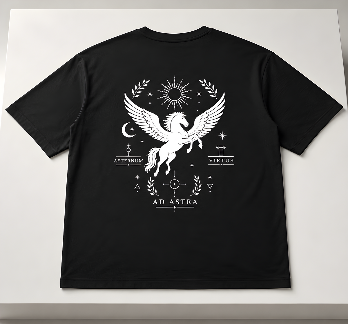Ad Astra Pegasus Oversize Unisex Tshirt