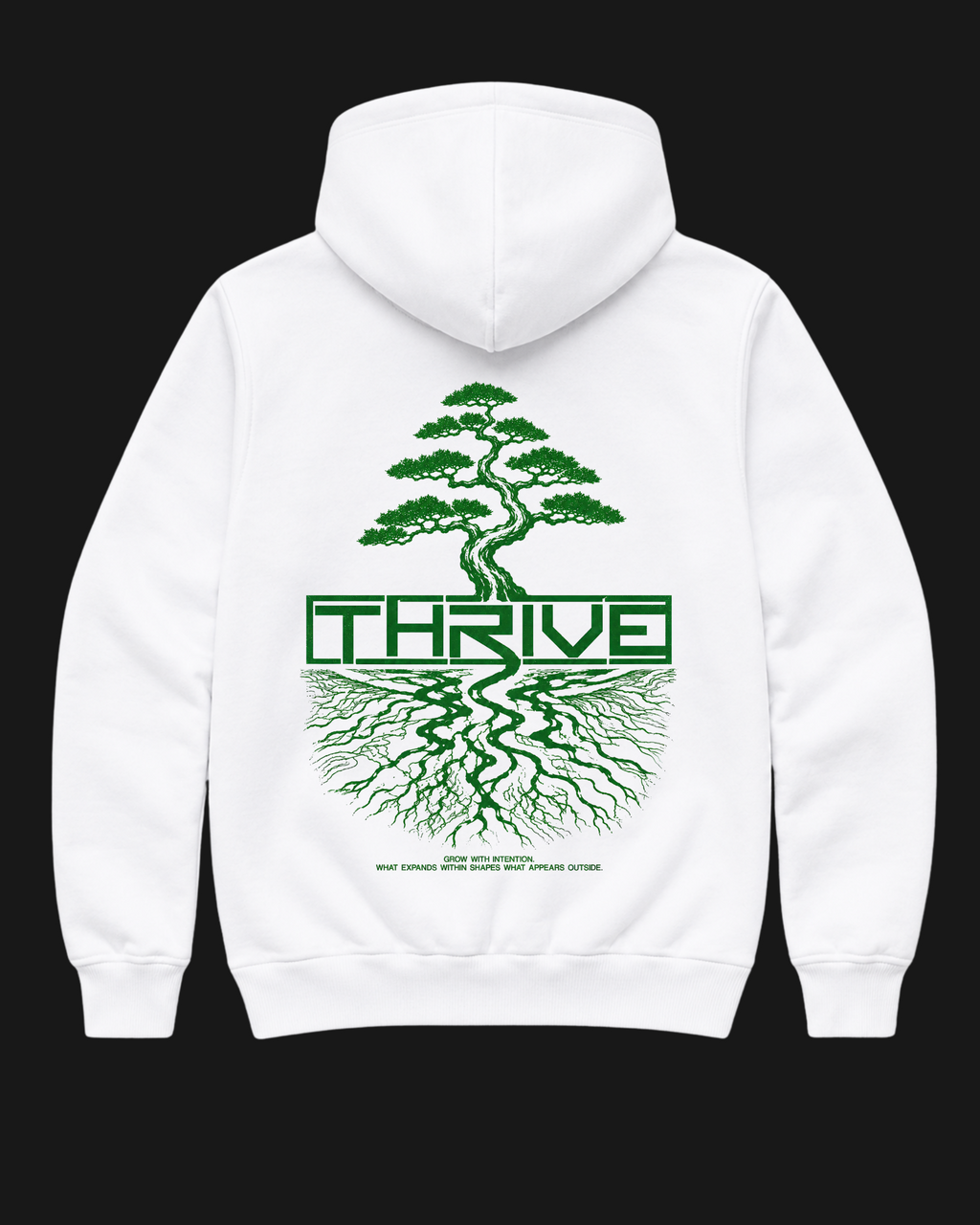Grow with Intention Oversize Unisex Hoodie