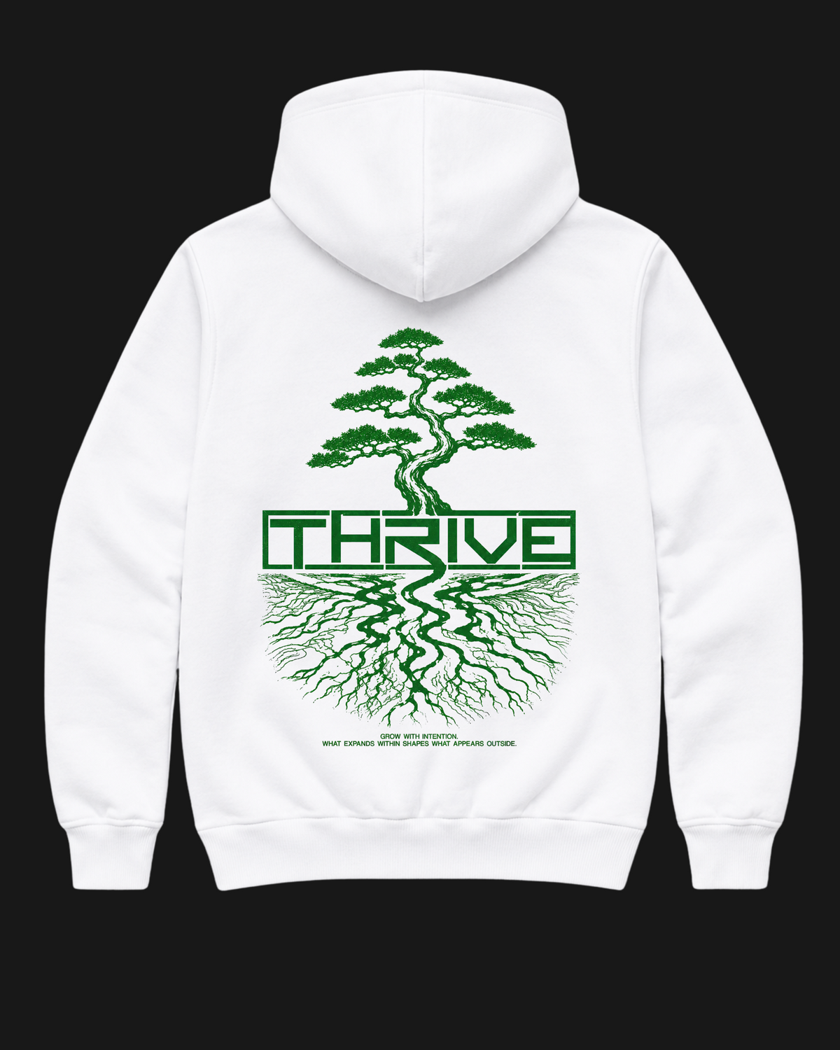 Grow with Intention Oversize Unisex Hoodie