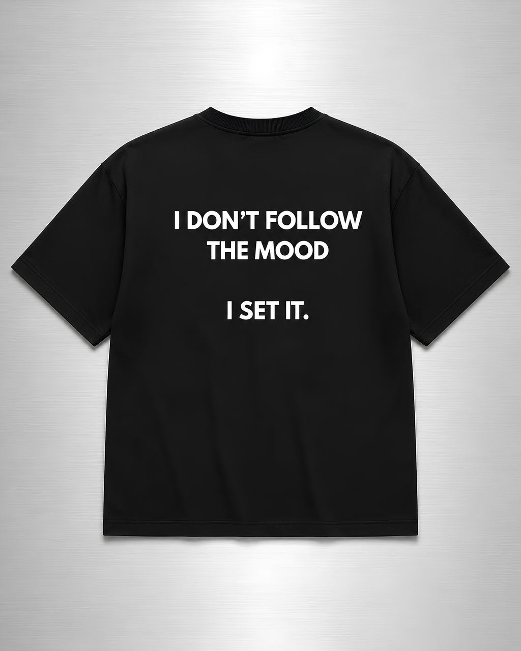 Set the mood Oversize Unisex Tshirt