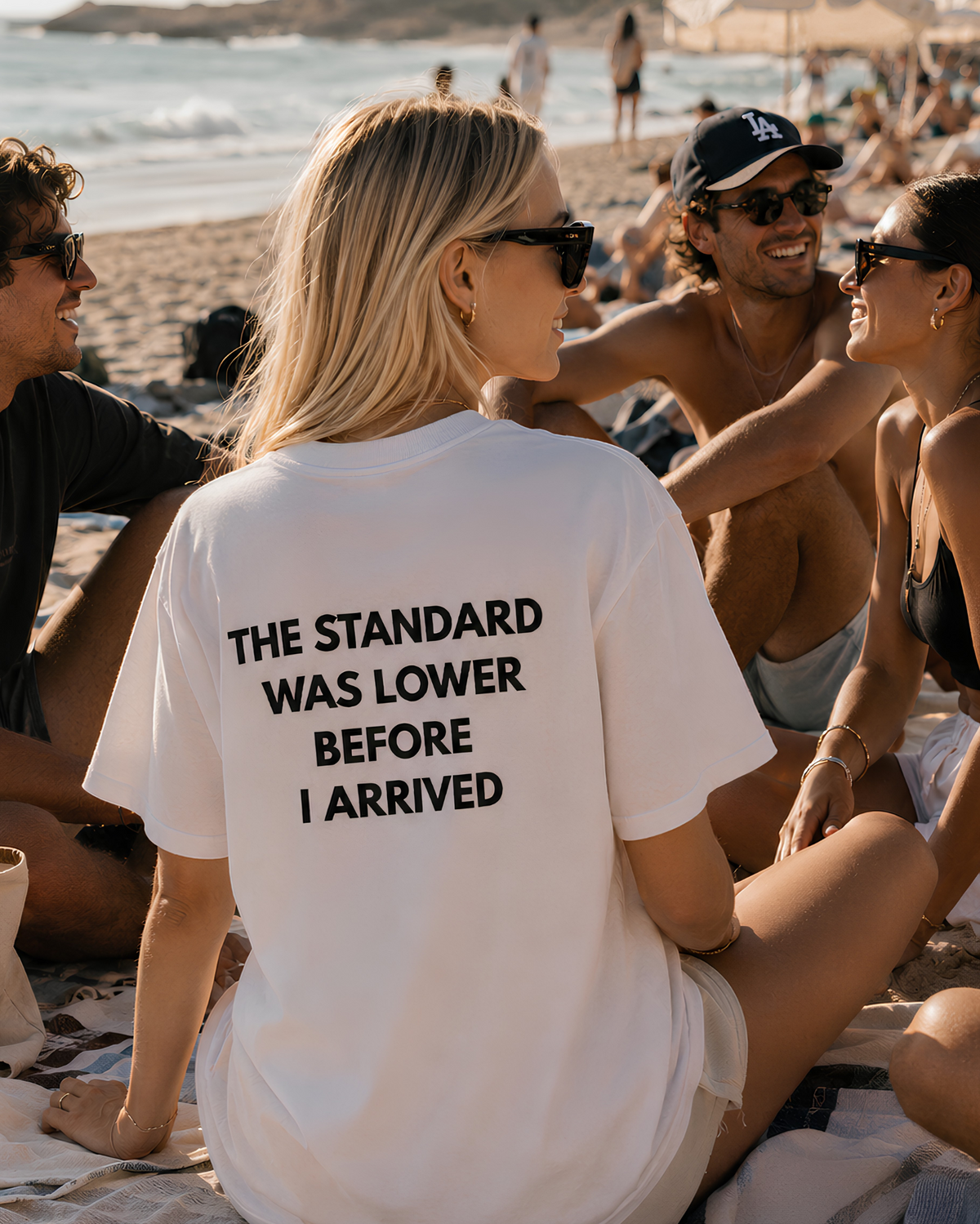 The standard was lower before i arrived Oversize Unisex Tshirt