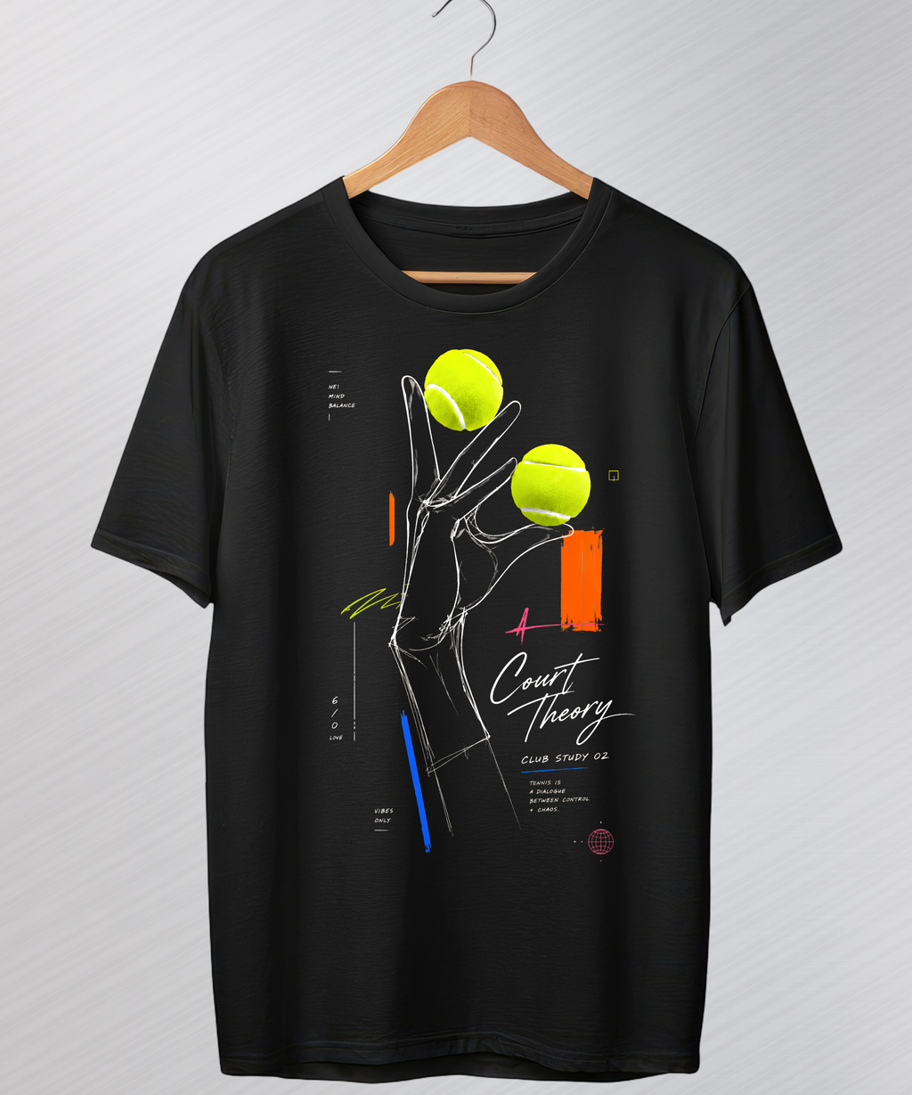 Court Theory Oversize Unisex Tshirt