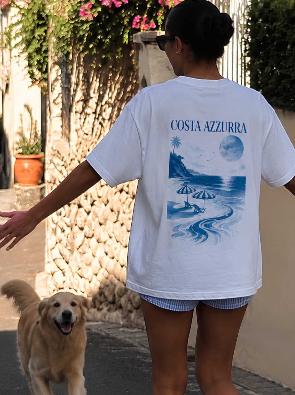 Costa Azurra Oversize Unisex Tshirt