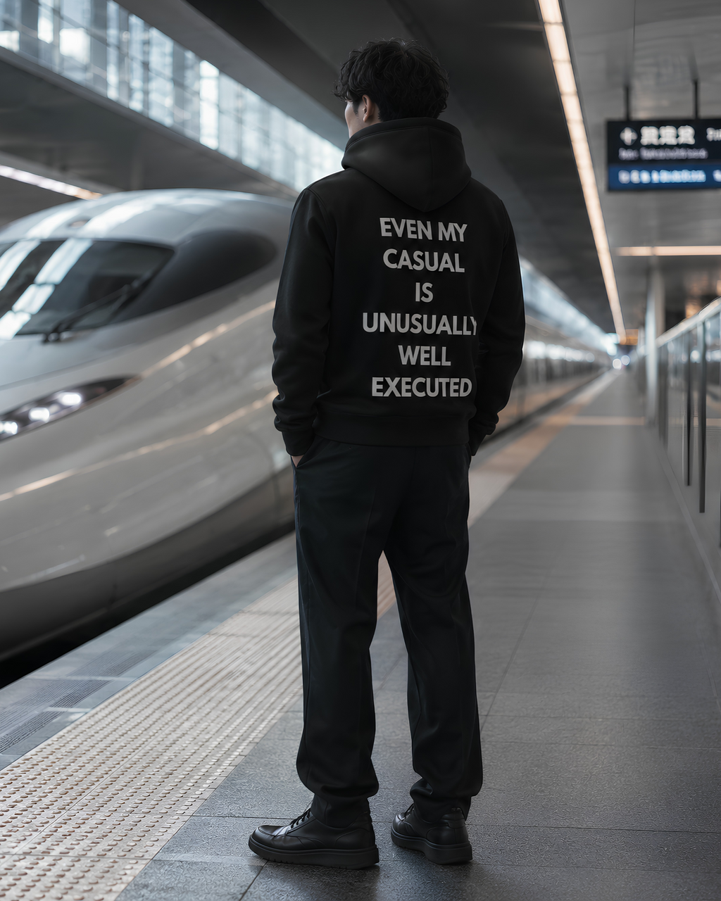 Even my casual is unusually well executed Oversize Unisex Hoodie