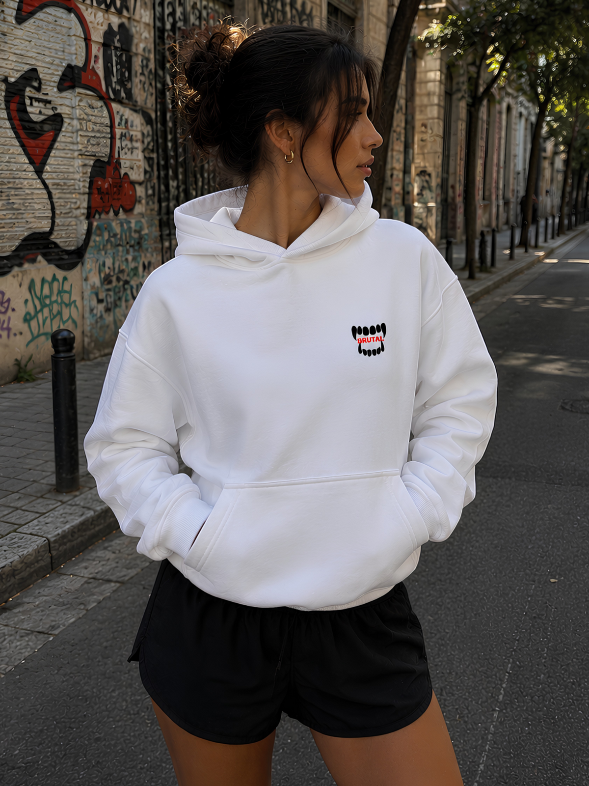 Hustle Oversize Unisex Hoodie