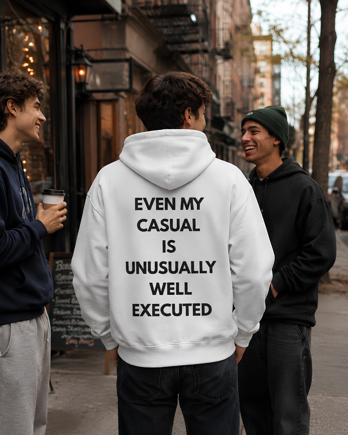 Even my casual is unusually well executed Oversize Unisex Hoodie