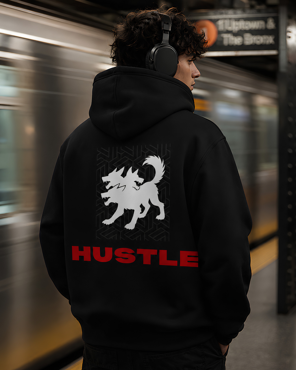 Hustle Oversize Unisex Hoodie