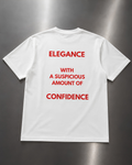 A suspicious amount of Confidence Oversize Unisex Tshirt