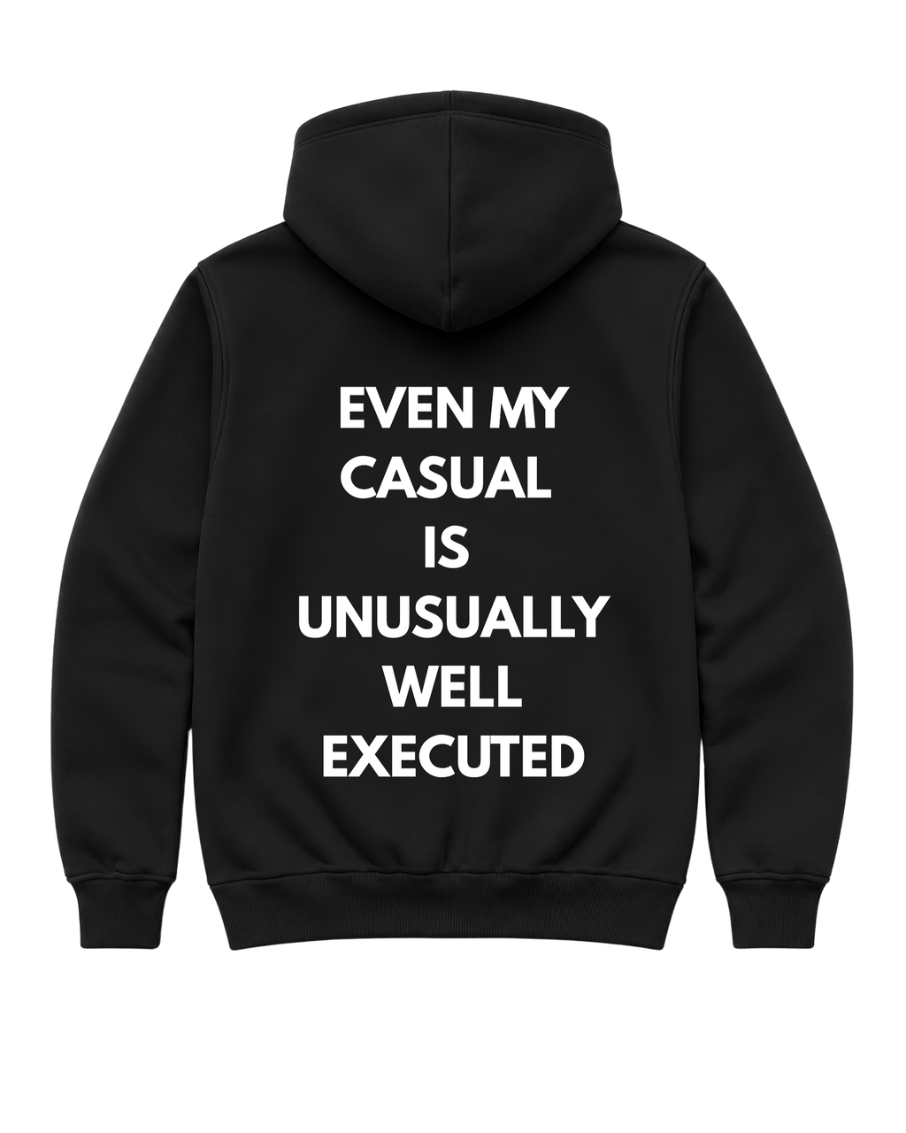 Even my casual is unusually well executed Oversize Unisex Hoodie