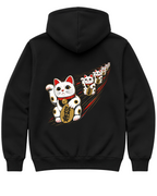 Lucky Cat Oversize Unisex Hoodie