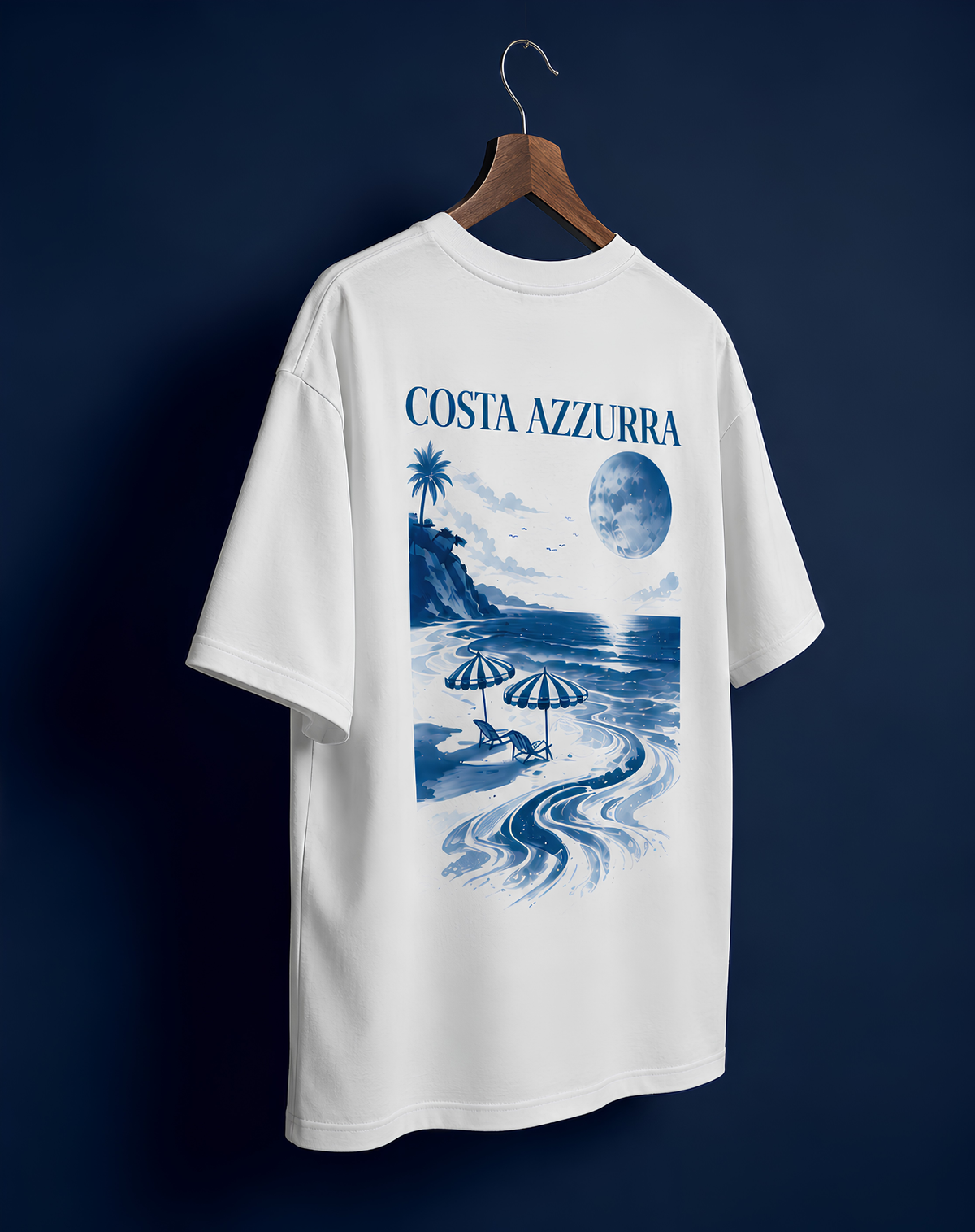 Costa Azurra Oversize Unisex Tshirt