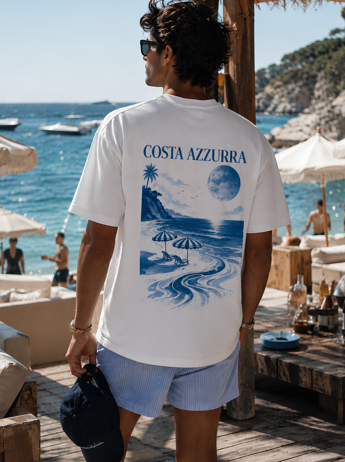 Costa Azurra Oversize Unisex Tshirt