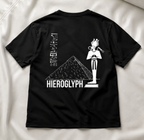 Hieroglyph Oversize Unisex Tshirt