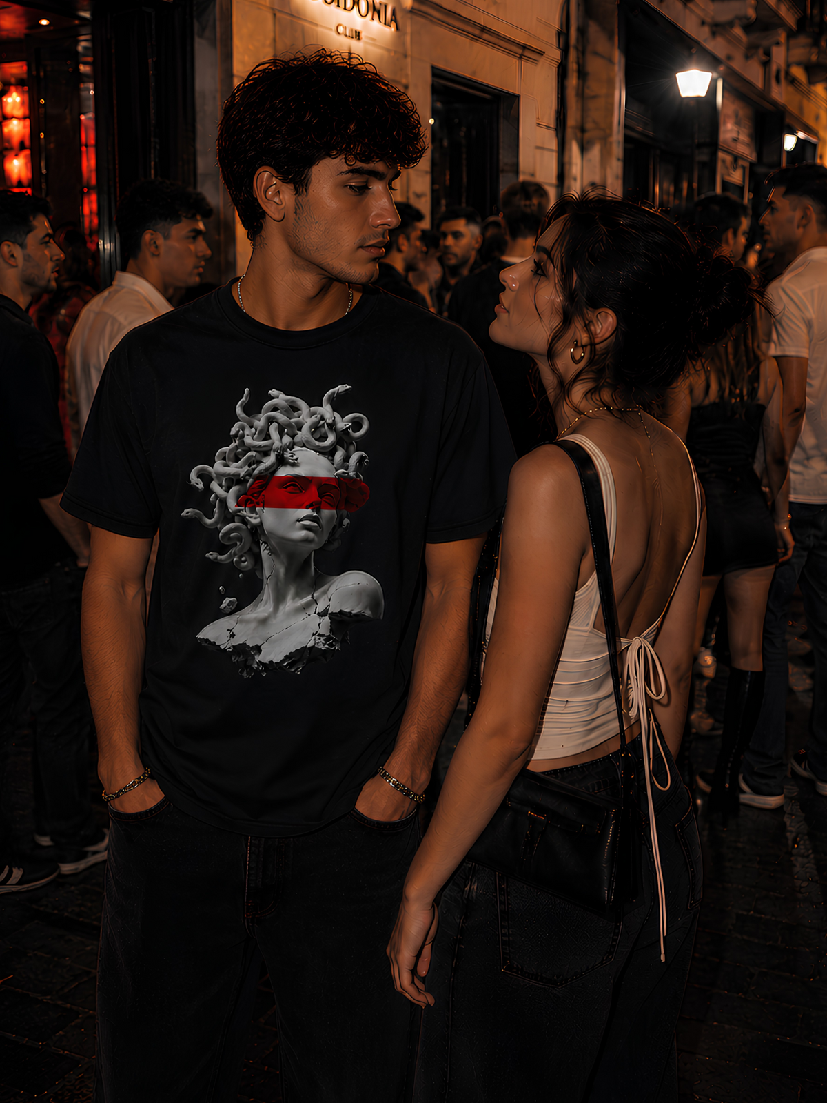 Medusa Oversize Unisex Tshirt