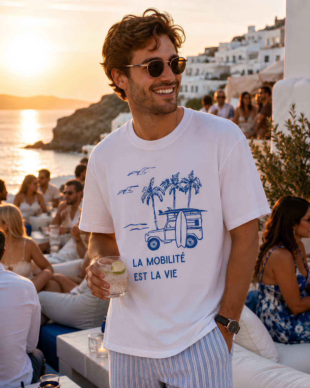 Est La Vie Oversize Unisex Tshirt