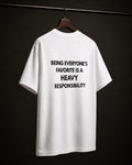 Being everyone's favorite is a heavy responsibility Oversize Unisex Tshirt