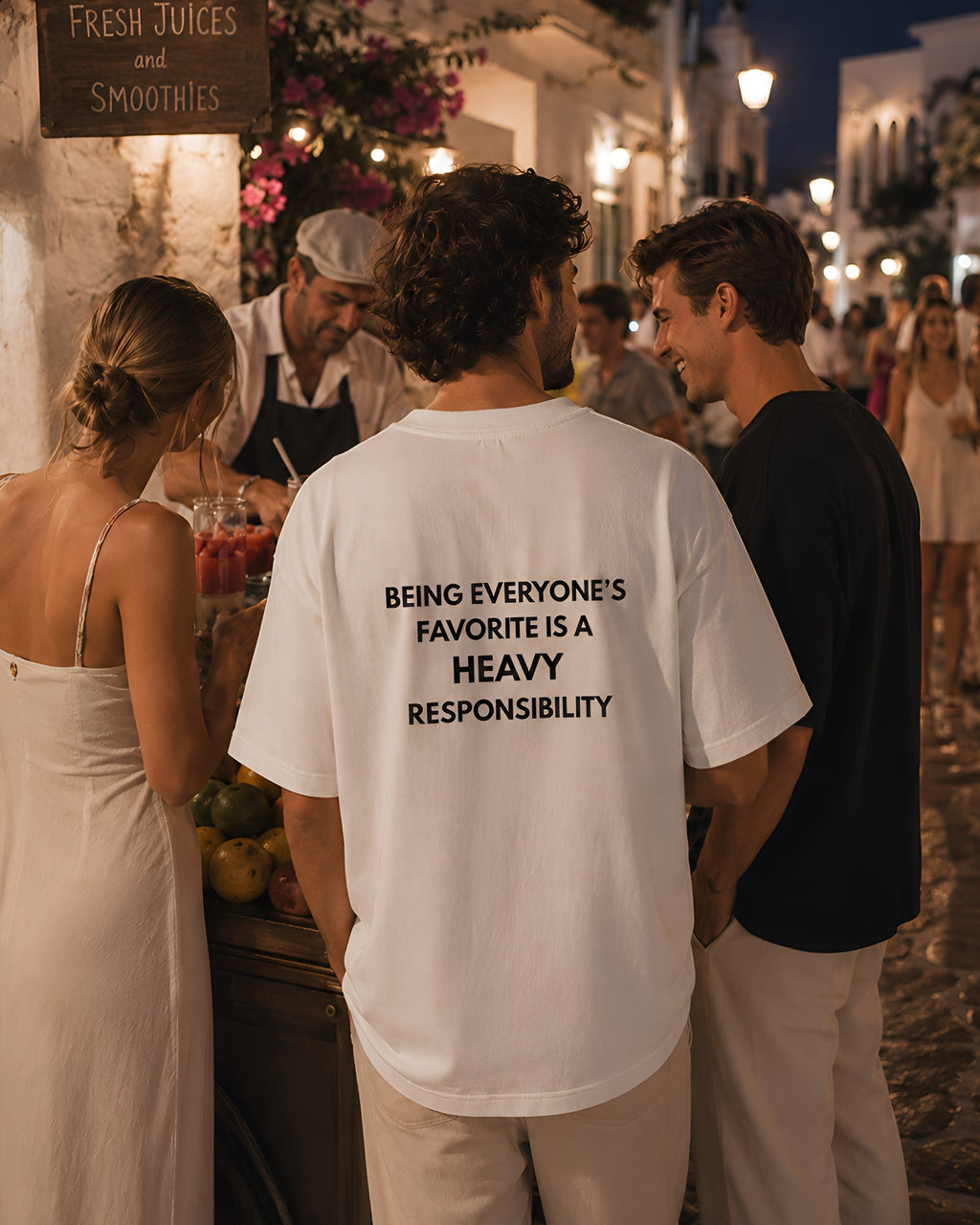 Being everyone's favorite is a heavy responsibility Oversize Unisex Tshirt