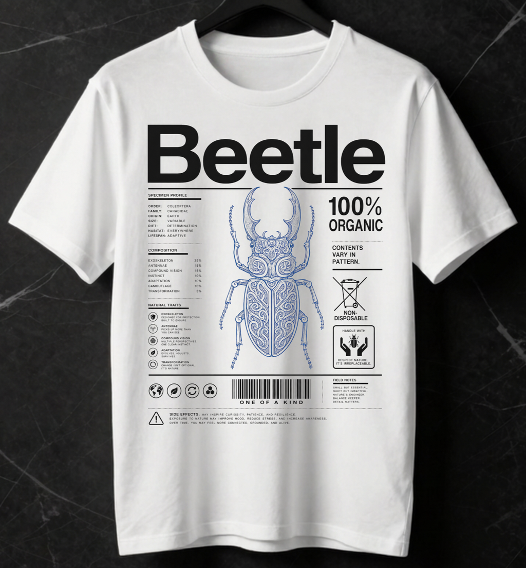 The Beetle Oversize Unisex Tshirt