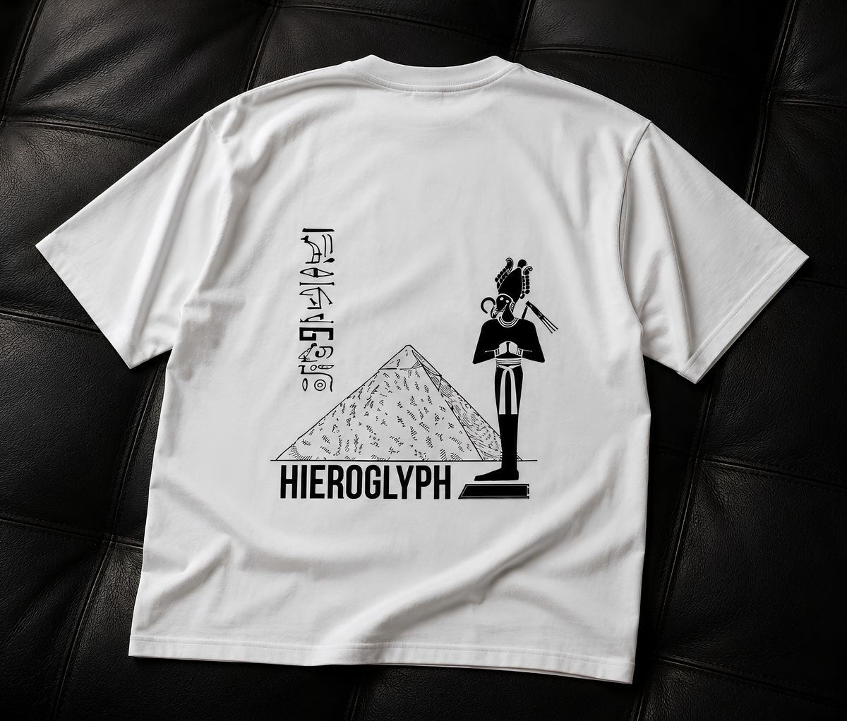 Hieroglyph Oversize Unisex Tshirt